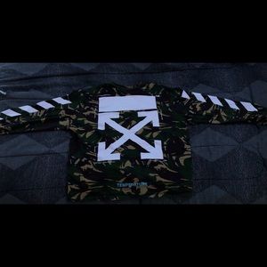 Off-White Camo “Temperature” Long Sleeve